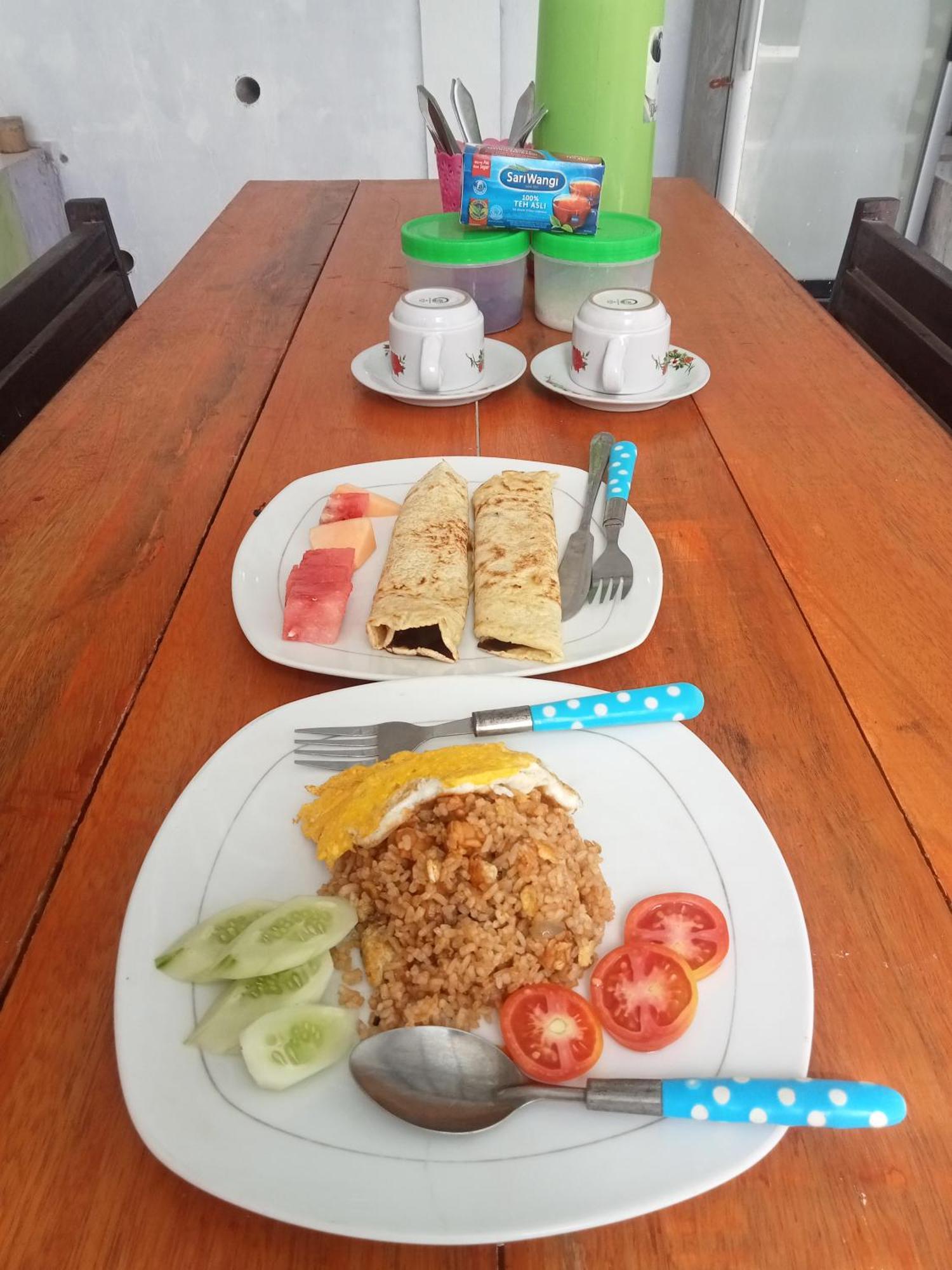 Bulan Homestay Plambi Buitenkant foto
